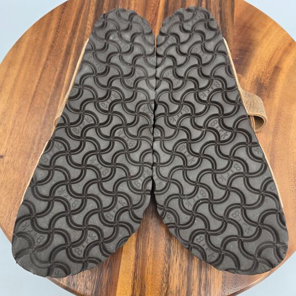 Birkenstock Salina BS Sandals Women's 7 38 Brown Leather Strappy Buckles Comfort - Picture 7 of 8